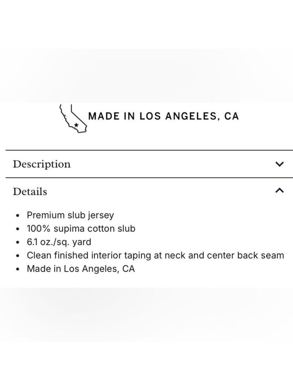 American Giant Long Sleeve Crewneck Tee - Picture 3 of 9